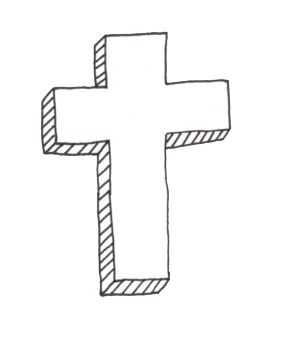 white cross